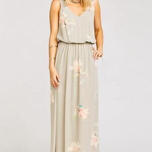NWOT SHOW ME YOUR MUMU Kendal Maxi Show Me The Ring Crisp Small